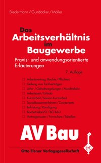 Abbildung von: Das Arbeitsverhältnis im Baugewerbe - Otto Elsner Verlag