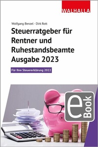 Abbildung von: Steuerratgeber für Rentner und Ruhestandsbeamte - Ausgabe 2023 - Walhalla