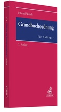 Cover: Grundbuchordnung f&uuml;r Anf&auml;nger - C.H.BECK