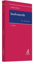 Cover: Insolvenzrecht f&uuml;r Anf&auml;nger - C.H.BECK