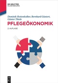 Cover: Pflege&ouml;konomik - De Gruyter Oldenbourg