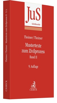 Abbildung von: Mustertexte zum Zivilprozess Band II: Besondere Verfahren erster und zweiter Instanz, Relationstechnik - C.H.BECK