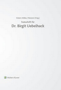 Abbildung von: Festschrift für Dr. Birgit Uebelhack - ZAP
