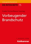 Cover: Vorbeugender Brandschutz - Kohlhammer