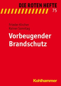 Abbildung von: Vorbeugender Brandschutz - Kohlhammer