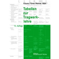 Abbildung von: Tabellen zur Tragwerklehre - Rudolf Müller Verlag