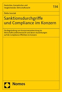 Abbildung von: Sanktionsdurchgriffe und Compliance im Konzern - Nomos
