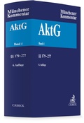 Abbildung von: Münchener Kommentar zum Aktiengesetz AktG - Band 4 - C.H.BECK