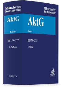 Abbildung von: Münchener Kommentar zum Aktiengesetz AktG - Band 4 - C.H.BECK
