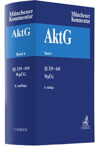Abbildung von: Münchener Kommentar zum Aktiengesetz AktG - Band 6 - C.H.BECK