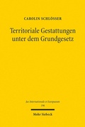 Abbildung von: Territoriale Gestattungen unter dem Grundgesetz - Mohr Siebeck