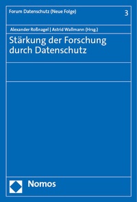 Abbildung von: Stärkung der Forschung durch Datenschutz - Nomos