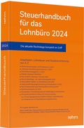 Cover: Steuerhandbuch f&uuml;r das Lohnb&uuml;ro 2024 - Rehm