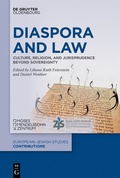 Cover: Diaspora and Law - De Gruyter Oldenbourg