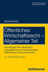 Abbildung von: Öffentliches Wirtschaftsrecht - Allgemeiner Teil - Kohlhammer