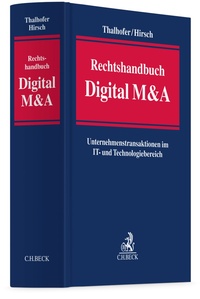 Enlarge image Cover: Rechtshandbuch Digital M&A - C.H.BECK
