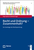 Cover: Recht und Ordnung - Zusammenhalt? - Nomos