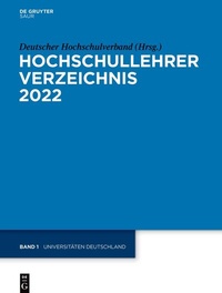Abbildung von: Universitäten Deutschland - De Gruyter Saur