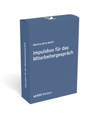 Abbildung von: Impulsbox für das Mitarbeitergespräch - Kartenset - Kommunal- und Schul-Verlag