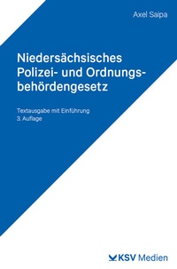 Abbildung von: Niedersächsisches Polizei- und Ordnungsbehördengesetz (NPOG) - Kommunal- und Schul-Verlag