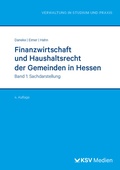 Cover: Finanzwirtschaft und Haushaltsrecht der Gemeinden in Hessen - KSV Medien