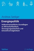 Cover: Energiepolitik - Vahlen