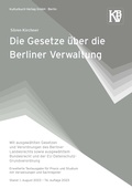 Cover: Die Gesetze &uuml;ber die Berliner Verwaltung - Kulturbuch