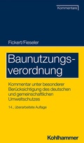 Cover: Baunutzungsverordnung - Kohlhammer
