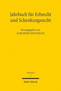 Abbildung von: Hereditare - Jahrbuch für Erbrecht und Schenkungsrecht - Band 12 - Mohr Siebeck
