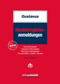 Cover: Handelsregisteranmeldungen - Otto Schmidt Verlag
