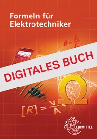 Enlarge image Cover: Formeln für Elektrotechniker - Europa-Lehrmittel
