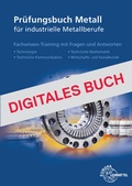 Cover: Pr&uuml;fungsbuch Metall - Europa-Lehrmittel