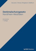 Abbildung von: Denkmalschutzgesetz Nordrhein-Westfalen - Kommunal- und Schul-Verlag