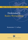 Cover: Denkmalrecht Baden-W&uuml;rttemberg - KSV Medien