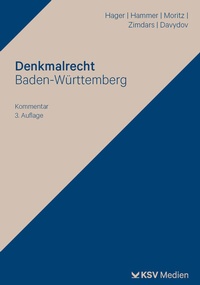 Abbildung von: Denkmalrecht Baden-Württemberg - Kommunal- und Schul-Verlag
