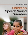 Cover: Children's Speech Sound Disorders - Wiley-Blackwell