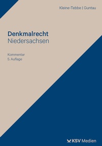 Abbildung von: Denkmalrecht Niedersachsen - Kommunal- und Schul-Verlag