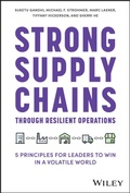 Cover: Strong Supply Chains Through Resilient Operations - Wiley