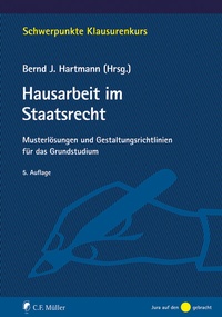 Abbildung von: Hausarbeit im Staatsrecht - C.F. Müller
