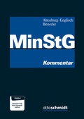 Abbildung von: MinStG - Otto Schmidt Verlag