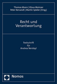 Abbildung von: Recht und Verantwortung - Nomos