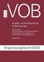 Cover: VOB Vergabe- und Vertragsordnung für Bauleistungen - Ergänzungsband - Buch mit E-Book - DIN Media