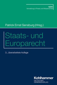 Abbildung von: Staats- und Europarecht - Deutscher Gemeindeverlag