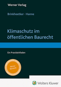 Abbildung von: Klimaschutz im öffentlichen Baurecht - Werner