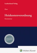 Abbildung von: Heizkostenverordnung - Luchterhand