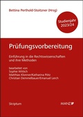 Cover: Pr&uuml;fungsvorbereitung Einf&uuml;hrung in die Rechtswissenschaften und ihre Methoden - Manz
