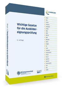 Abbildung von: Wichtige Gesetze für die Ausbildereignungsprüfung - NWB