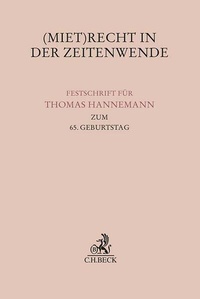 Abbildung von: (Miet)Recht in der Zeitenwende - C.H.BECK