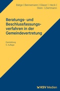 Cover: Beratungs- und Beschlussfassungsverfahren in der Gemeindevertretung - KSV Medien