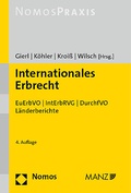 Abbildung von: Internationales Erbrecht - Nomos